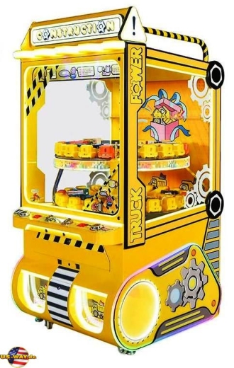FS-5087 Construction 2 Players Toy Truck Power Prize Game Machine