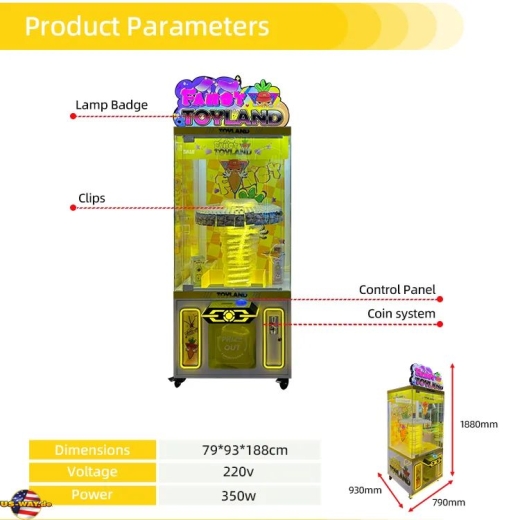 FS-5109 Fancy TOYLAND Prize Vending Machine