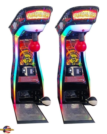 FS-6127 Punch And Kick Combo Boxer Arcade Game