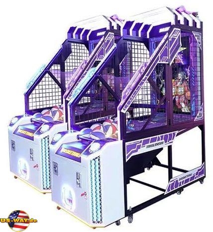 FS-6159 Surprise Basketball Shooting Arcade Machine With LCD Screen