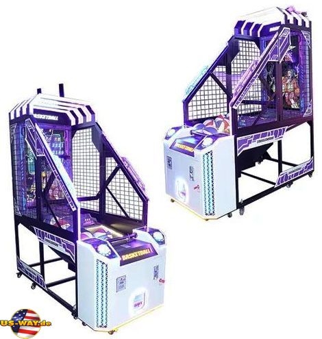 FS-6159 Surprise Basketball Shooting Arcade Machine With LCD Screen