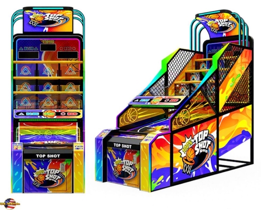 FS-6180 Top Shot Coin Operated Basketball Game Machine