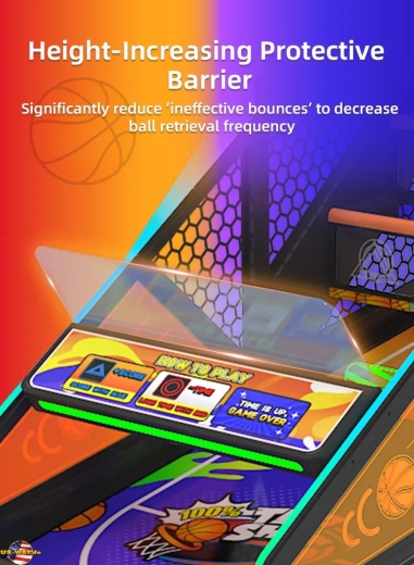 FS-6180 Top Shot Coin Operated Basketball Game Machine