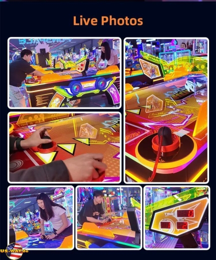 FS-6202 Flash Hockey – Air Hockey Spielfläche grade