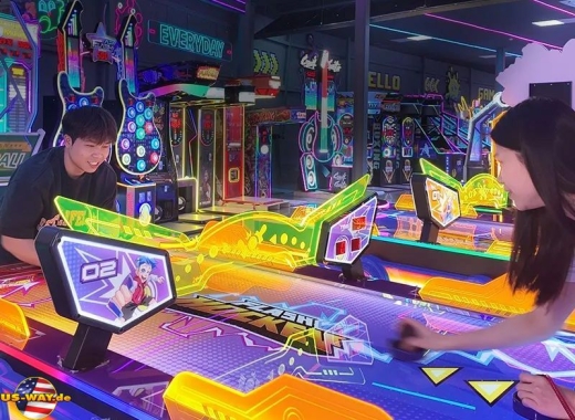 FS-6202 Flash Hockey – Air Hockey Spielfläche grade