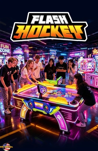 FS-6202 Flash Hockey – Air Hockey Spielfläche grade
