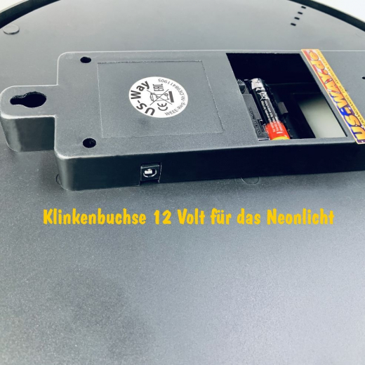 für das Neonlicht