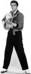 #1349 Elvis Black & White