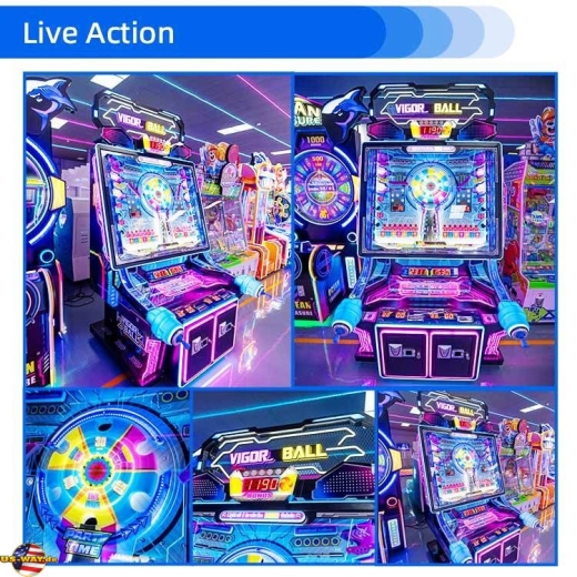 FS-6216 Vigor Ball Black – Ticket Redemption Arcade Game