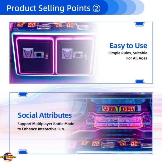 FS-6216 Vigor Ball Black – Ticket Redemption Arcade Game