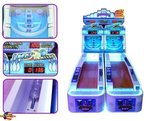 FS-6151 2 Players Happy Bowling Arcade Game Machine