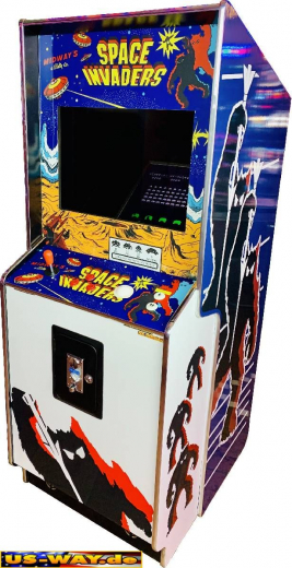 G-05 Space Invaders Arcade Automat - Original 80er Retro-Feeling
