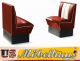 Bel Air HW-70 Dinerbank - original 50er Jahre Diner Look