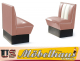 Bel Air HW-70 Dinerbank - original 50er Jahre Diner Look