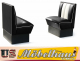 Bel Air HW-70 Dinerbank - original 50er Jahre Diner Look