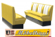 Bel Air HW-150 Dinerbank - original 50er Jahre Diner Look