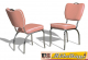 CO-26 Bel Air “Majestic” – Retro-Stuhl im 50er-Jahre Diner Style