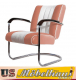 Bel Air LC-01 Pullman Lounge Chair – 50s Diner Retro Style
