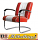 Bel Air LC-01 Pullman Lounge Chair – 50s Diner Retro Style