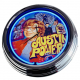 N-0565 Austin Powers Stern 2001 Große Neon-Uhr 17" Zoll Retro Wanduhr