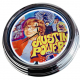 N-0565 Austin Powers Stern 2001 Große Neon-Uhr 17" Zoll Retro Wanduhr