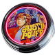N-0565 Austin Powers Stern 2001 Große Neon-Uhr 17" Zoll Retro Wanduhr