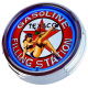 N-0893 Gasoline Filling Station Pin-Up Große Neon-Uhr 17" Zoll Retro Wanduhr