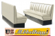 Bel Air HW-180 Dinerbank - original 50er Jahre Diner Look