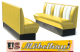Bel Air HW-180 Dinerbank - original 50er Jahre Diner Look