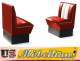 Bel Air HW-70 Set Dinerbank - 50er Jahre Diner Look