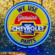 N-N0117 Chevrolet Use Parts Neon Display – Leuchtendes Retro-Schild für Zuhause & Gewerbe