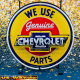 N-N0117 Chevrolet Use Parts Neon Display – Leuchtendes Retro-Schild für Zuhause & Gewerbe