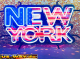 N-N0154 New-York Neon Display – Leuchtendes Retro-Schild für Zuhause & Gewerbe
