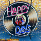 N-N0140 Happy Days Neon Display – Leuchtendes Retro-Schild für Zuhause & Gewerbe