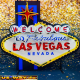 N-N0141 Welcome Las Vegas XL Neon Display – Leuchtendes Retro-Schild für Zuhause & Gewerbe