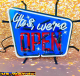 N-N0152 Yes, we're Open Neon Display – Leuchtendes Retro-Schild für Zuhause & Gewerbe
