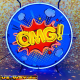 N-N0157 OMG! Neon Display – Leuchtendes Retro-Schild für Zuhause & Gewerbe