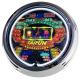 N-0812 Geldspielautomat Merkur Taifun Große Neon-Uhr 17" Zoll Retro Wanduhr