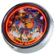 N-0805 Flipper Table Addams Family Bally 1992 Große Neon-Uhr 17" Zoll Retro Wanduhr