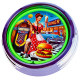 N-0685 Diner Nr.1 - Große Neon-Uhr 17" Zoll Retro Wanduhr