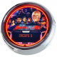 N-0760 Flipper Star Trek - The Next Generation Williams 1993 Große Neon-Uhr 17" Zoll Retro Wanduhr