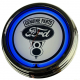 N-0207 Ford V8 Große Neon-Uhr 17" Zoll Retro Wanduhr