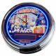 N-0572 Flipper Funhouse Williams 1990 Große Neon-Uhr 17" Zoll Retro Wanduhr