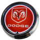 N-0270 Dodge Große Neon-Uhr 17" Zoll Retro Wanduhr