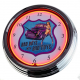 N-0605 Bad Boys with Bad Toys Große Neon-Uhr 17" Zoll Retro Wanduhr
