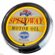 N-0617 Speedway Motor Oil Große Neon-Uhr 17" Zoll Retro Wanduhr