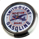 N-0621 Smith-O-Lene Gasoline Große Neon-Uhr 17" Zoll Retro Wanduhr