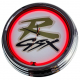 N-0260 GSX R Racing Team Große Neon-Uhr 17" Zoll Retro Wanduhr
