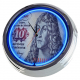 N-0671 10 Deutsche Mark Schein Große Neon-Uhr 17" Zoll Retro Wanduhr