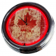 N-0297 Canada Flagge Große Neon-Uhr 17" Zoll Retro Wanduhr